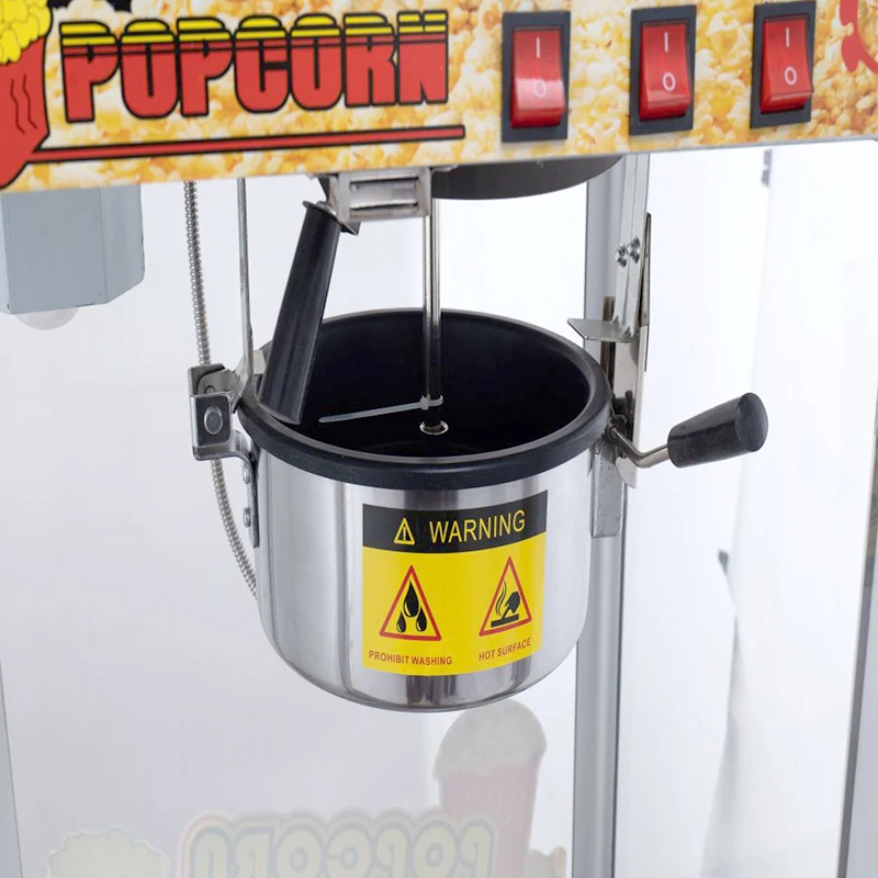 Electric Automatic Commercial Home Mini Popcorn Machine Motor Popcorn Machine
