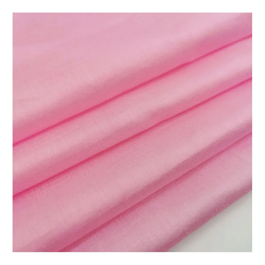 15% polyester 85% lyocell breathable comfortable soft organza fabric for cloth/scarf