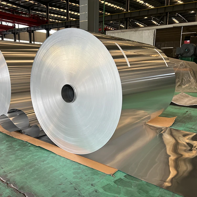 Factory Sale 8011 Aluminum Foil Roll Food Grade 35 Micron Aluminum Foil In Roll Jumbo Aluminium Foil Roll