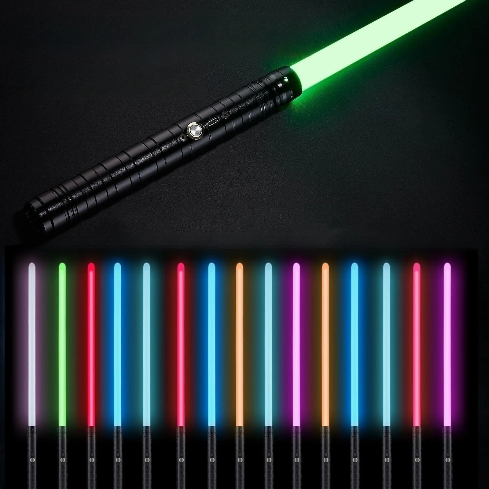 15 Colors Plastic Glow Sticks Light up Toy Kids Luminous Toys Led Flashing Toy Laser Light Saber Sword for Party