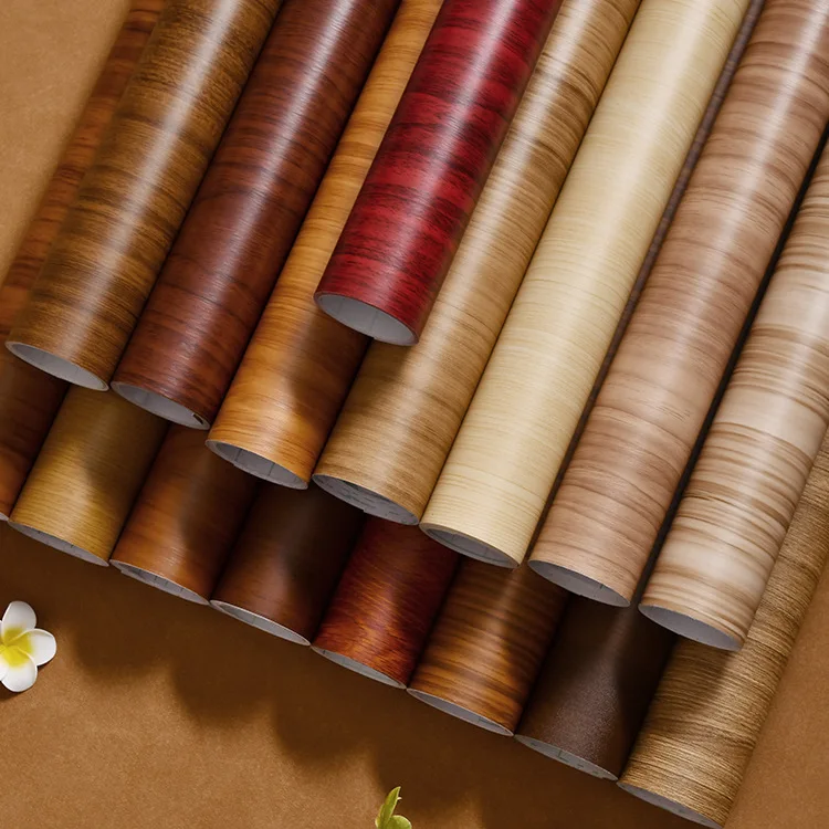 Wholesale price Wood grain pvc lamination sheet decorative films for spc lvt flooring