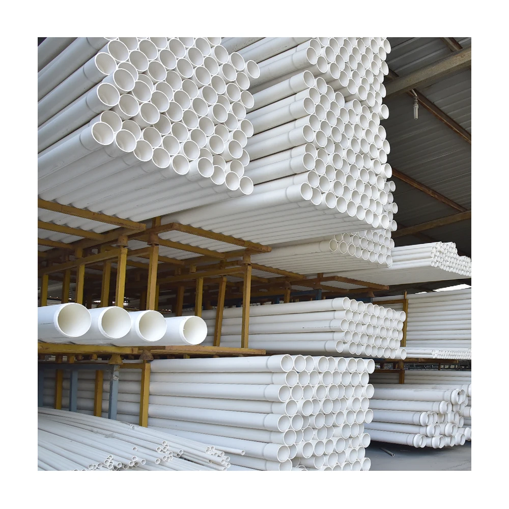  Китайский производитель Pvcu Pvc Spigot 5 дюймов Sdr 17pvc для поставки высококачественной трубы из НПВХ питьевой