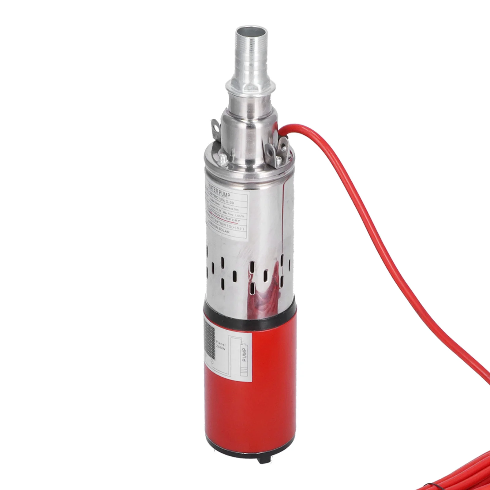 Zohag Hot Sale DC AC 12v 24V Mini Solar Submersible Electric Water Air Pump for Agriculture