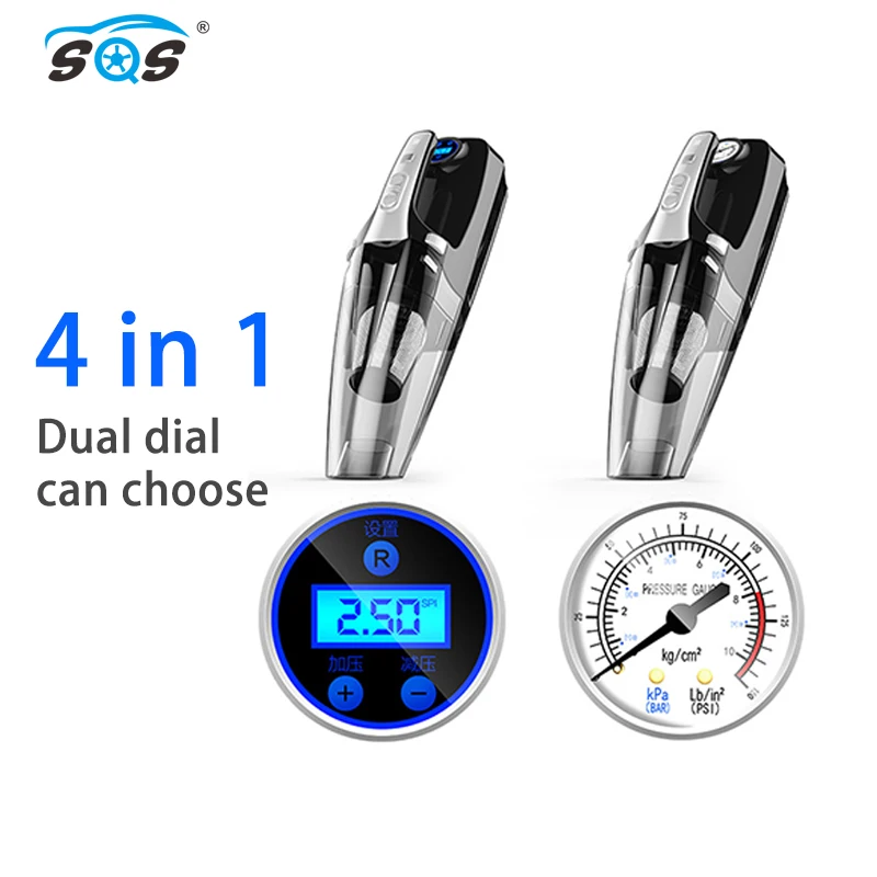 Auto detailing high-power air pump electric four-in-one car vacuum cleaner car wash