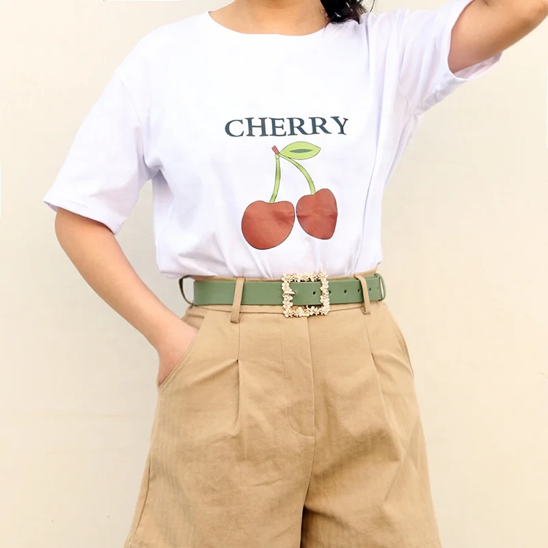 Alloy Square Buckle Belts for Women PU Leather Waist Belts Ladies Waistband for Jeans