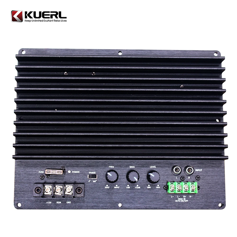 High power 2000W amplifier board 12V car power amplifier board for subwoofer