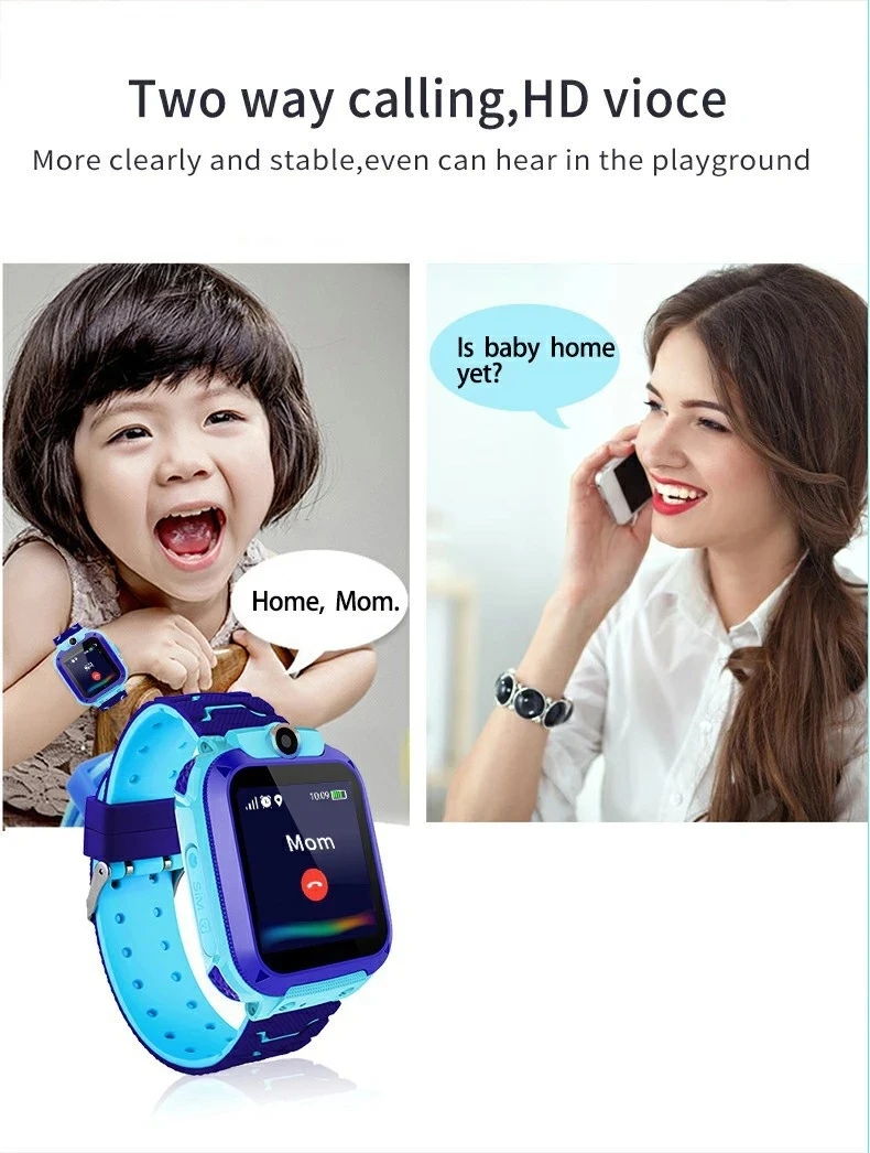 
A28 Kids Smart Watch Baby OEM 4G SIM Card Waterproof camera Call GPS LBS Location Tracker watch SOS Antil-lost kids Smartwatch 