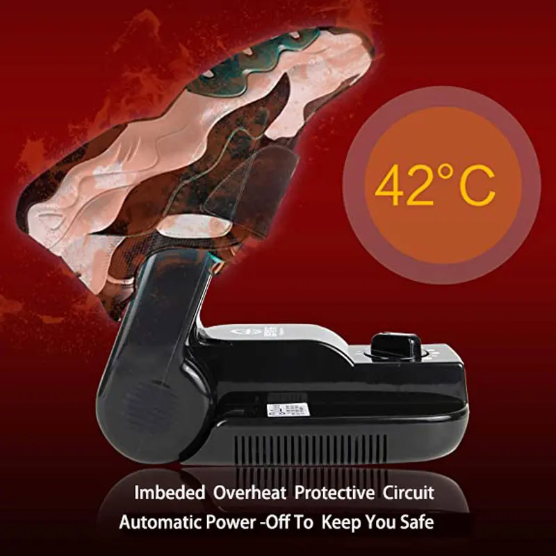 Portable Electric UV Small Shoe Ski Boot Dryer Sterilizer cleaner with Ultraviolet Sterilization Light LX-S3