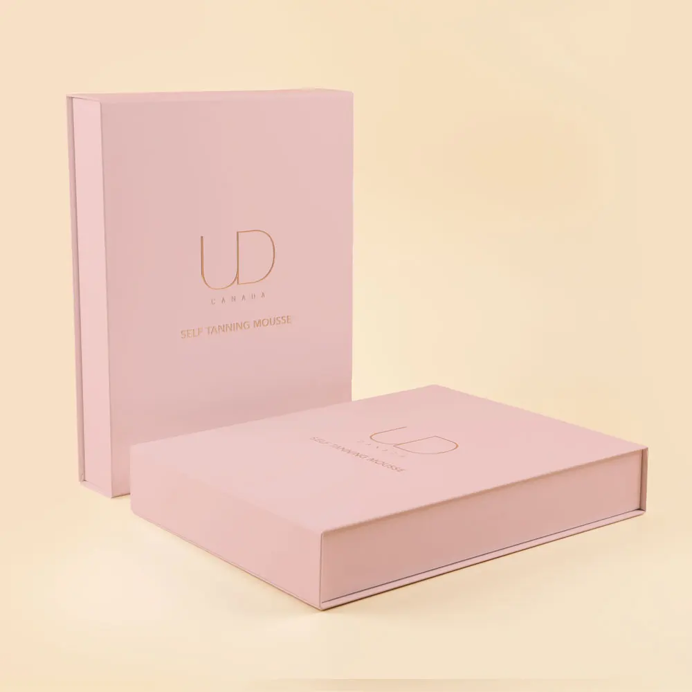 OEM Manufacturer Custom Design Made Rigid Cardboard Paper Cosmetic Luxury Gift Clothing Packaging Cosmetic Paper Gift Box  Sets