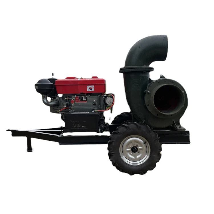 Diesel high flow agricultural irrigation pump
