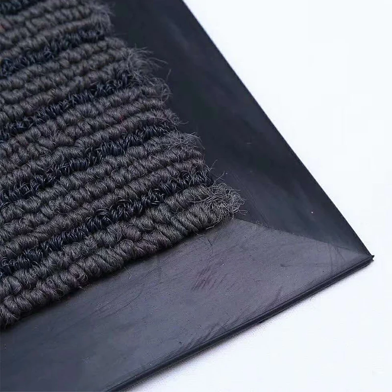4000 Commerical Rubber material shoes cleaning dust blank door mat