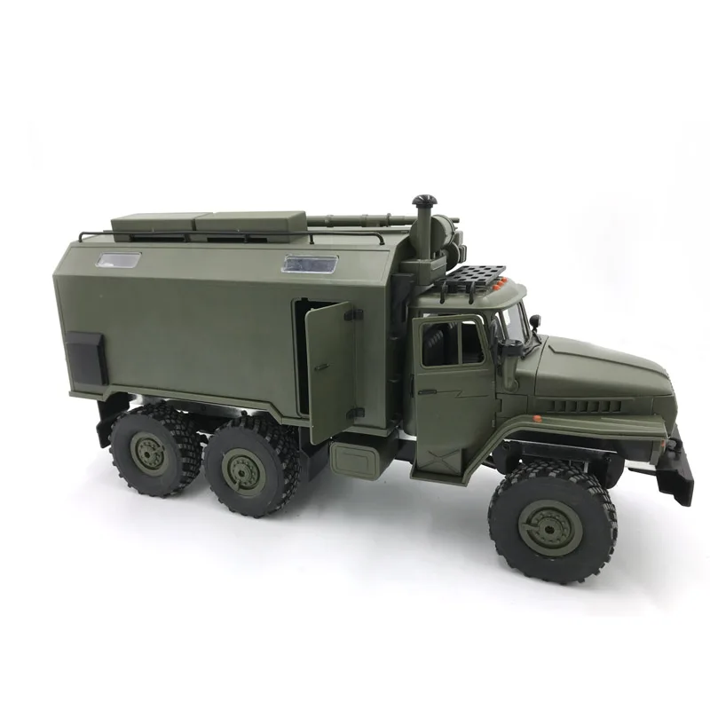Wpl B-36 1:16 Simulation Soviet Ural Army Truck Command Vehicle Electric Remote Control Rc Car Boys Toy