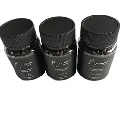 4.5x2.5x3.0mm  silicone lined micro rings links  for I tip hair extension tools