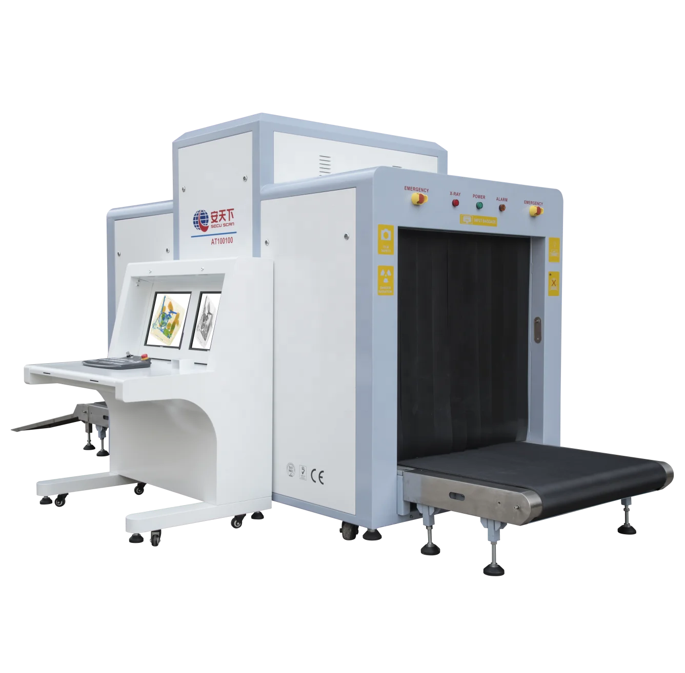 Drugs and explosives inspection airport x-ray luggage scanning machine baggage scanner equipments