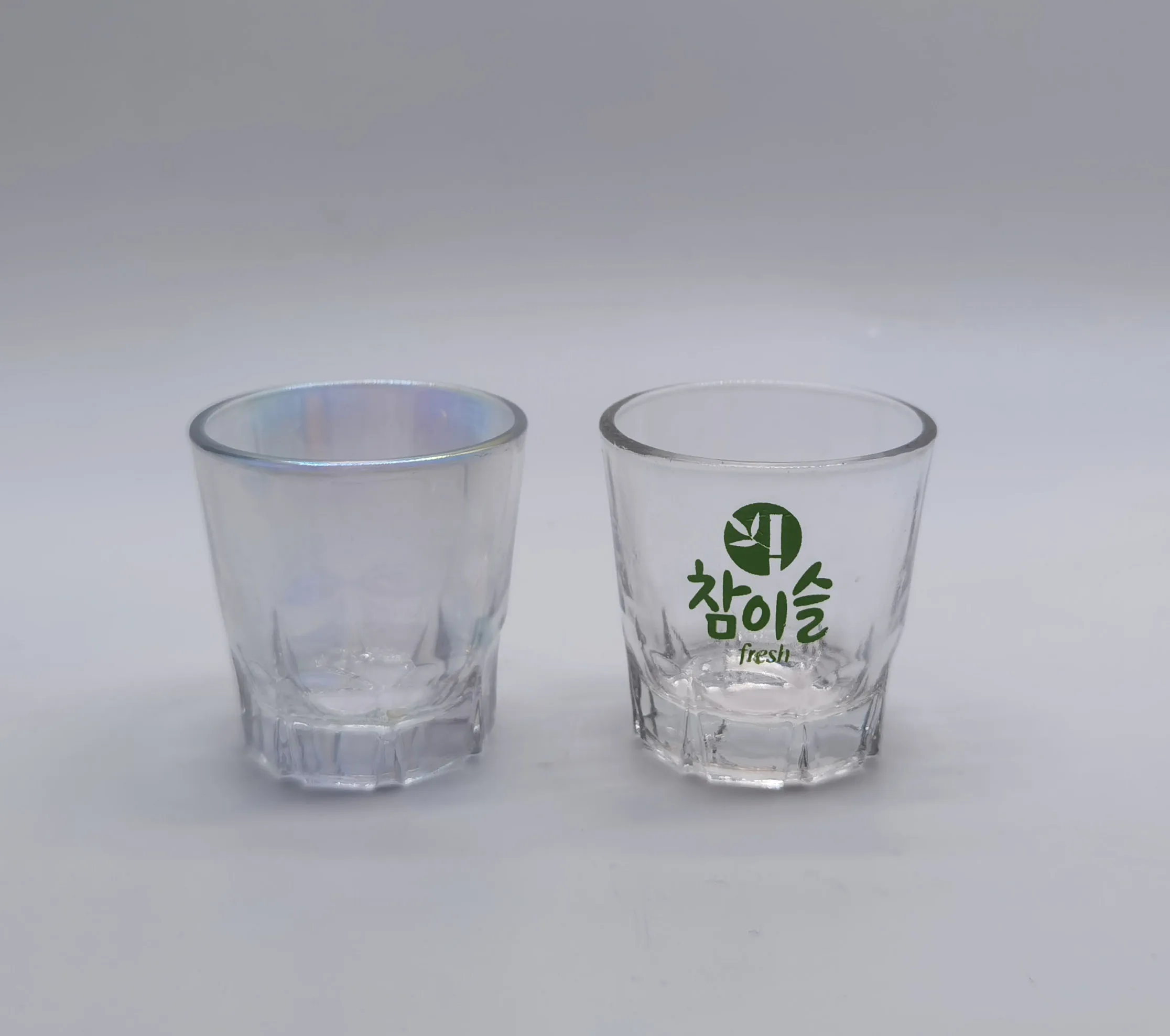 factory direct vodka drinking shot glasses 65ml unique korean soju glass cup set custom Soju Glass