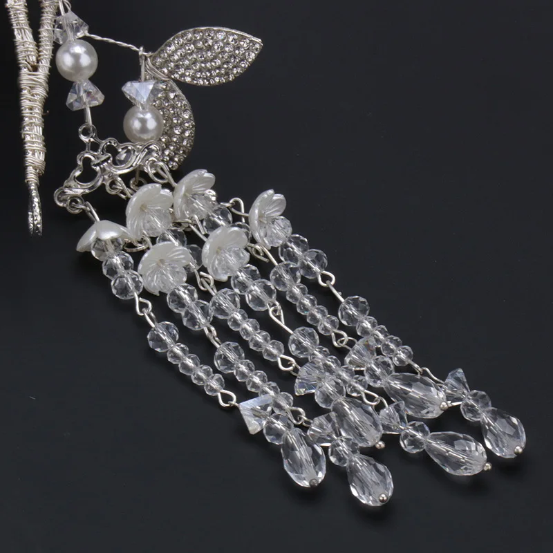 Hot Selling Handmade Tassel Headband Fringe Super Fairy Crystal Bride Bedazzled Headbands