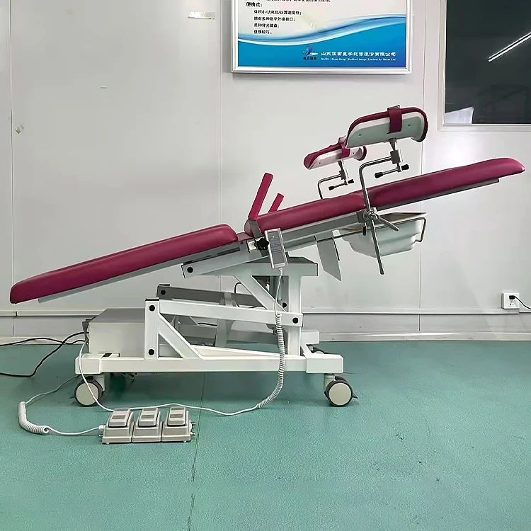 electric gynecological exam bed gynaecological examination operating chair