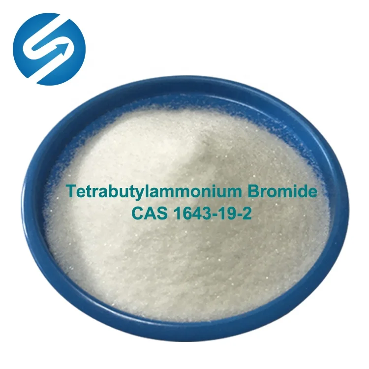 TBAB TBAB Tetrabutyl Tetrabutyl Tetrabutylammonium Bromide Tetrabutylammonium Bromide Tetrabutylammonium Bromide CAS 1643-19-2