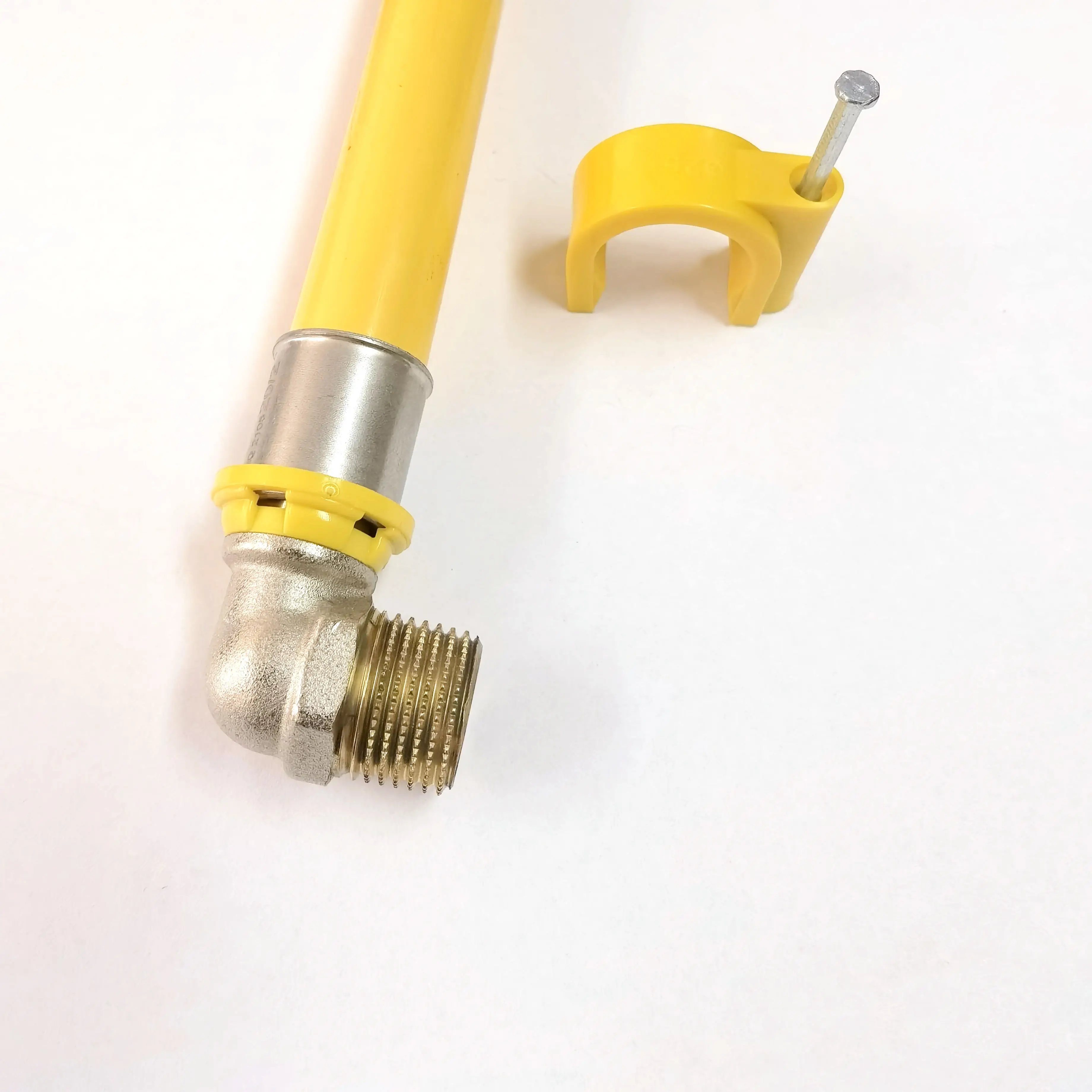 High Quality customized Multilayer Plastic Floor Heating Yellow Pex al Pex Pipe for gas