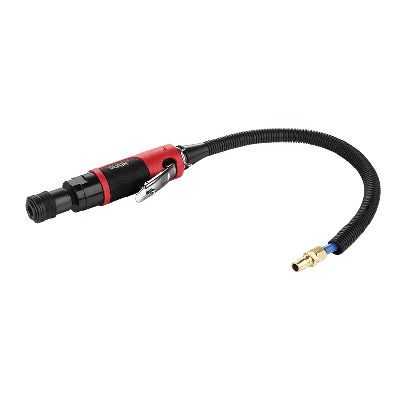 
Professional Aluminium Housing+PVC Grip 2500rpm Rear Exhaust with hose Adaptor/buffer wheel optional Air Tire Buffer 