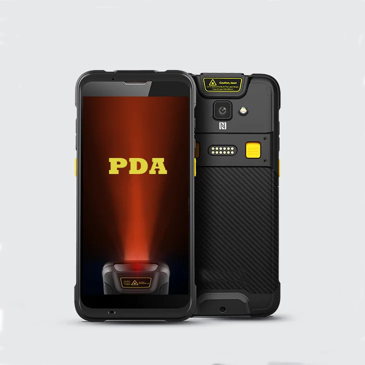 2021 Pdas Scanner Fingerprint Handheld Digital Barcode Nfc Camera Hand Held Terminals Rfid  Android 9.0 Scanner Pda