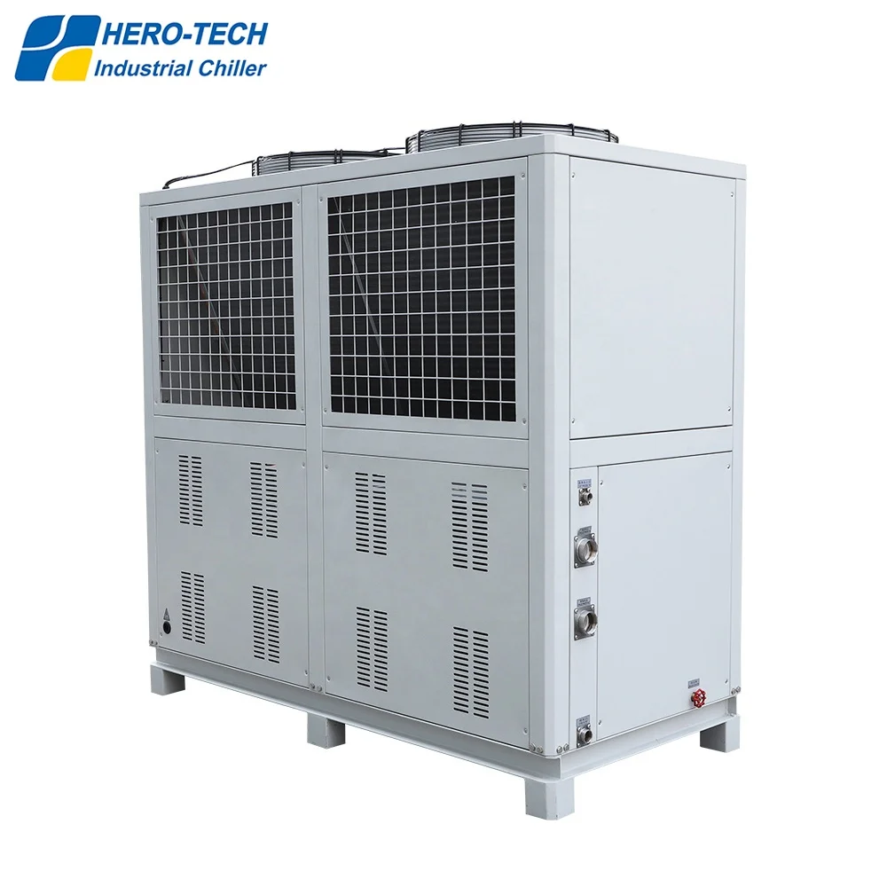 25HP Low Temperature Scroll Compressor R404a Refrigerant Portable Glycol Water Chiller