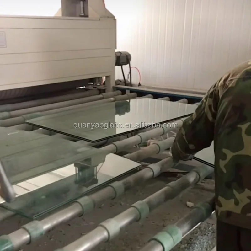 China Shahe laminated glass bulletproof glass factory  have  3mm-19mm thick