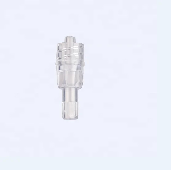 Дешевый китайский завод, пластиковый инфузионный набор, вращающийся коннектор luer lock 4,1 мм или 2,3 мм, поворотный коннектор luer lock