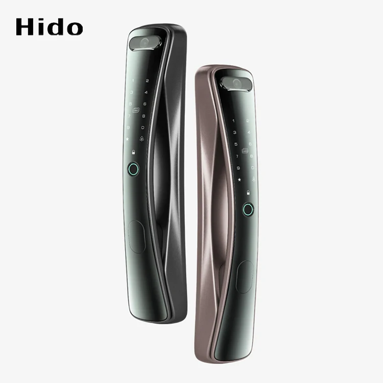 
 Hido Digital Door Lock Camera Visible Indoor Mobile Remote Smart Fingerprint Lock  