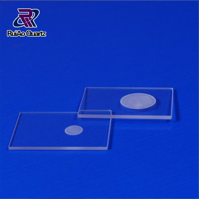 Xrd sheet heat resistance transparent quartz glass sheet