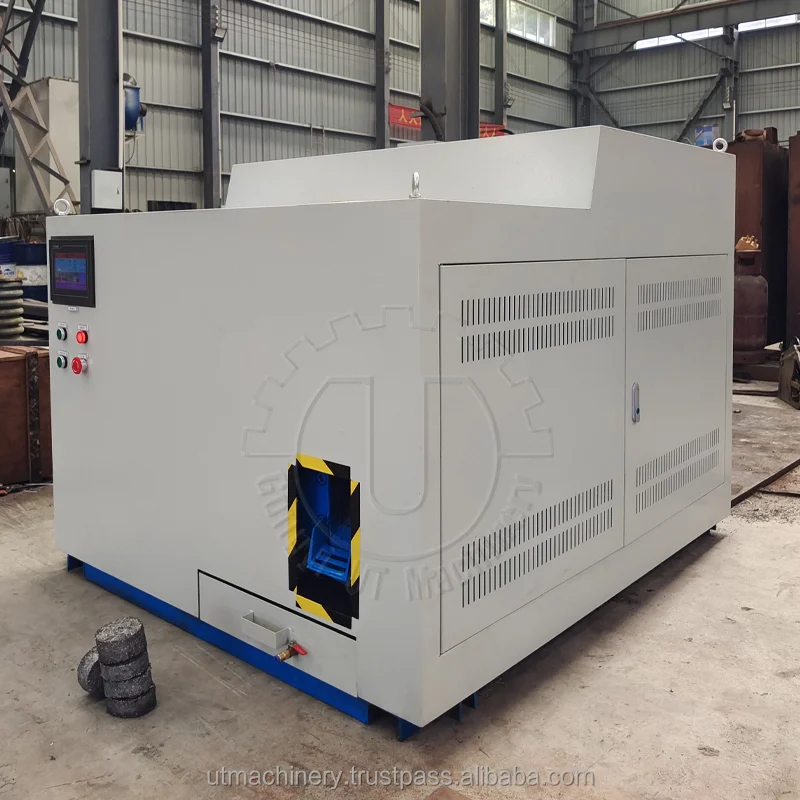 High density hydraulic briquetting press scrap aluminum chip briquette machine