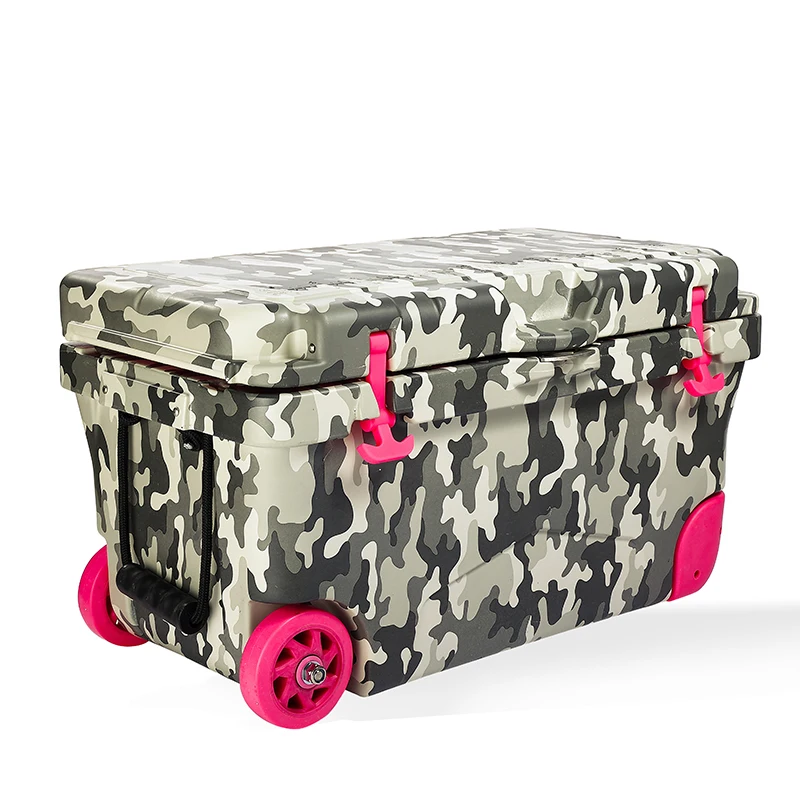 Wholesale Outdoor Camping Insulated 20QT 52QT Cooler Box Fridge Ice Chest Hard Portable Cooler