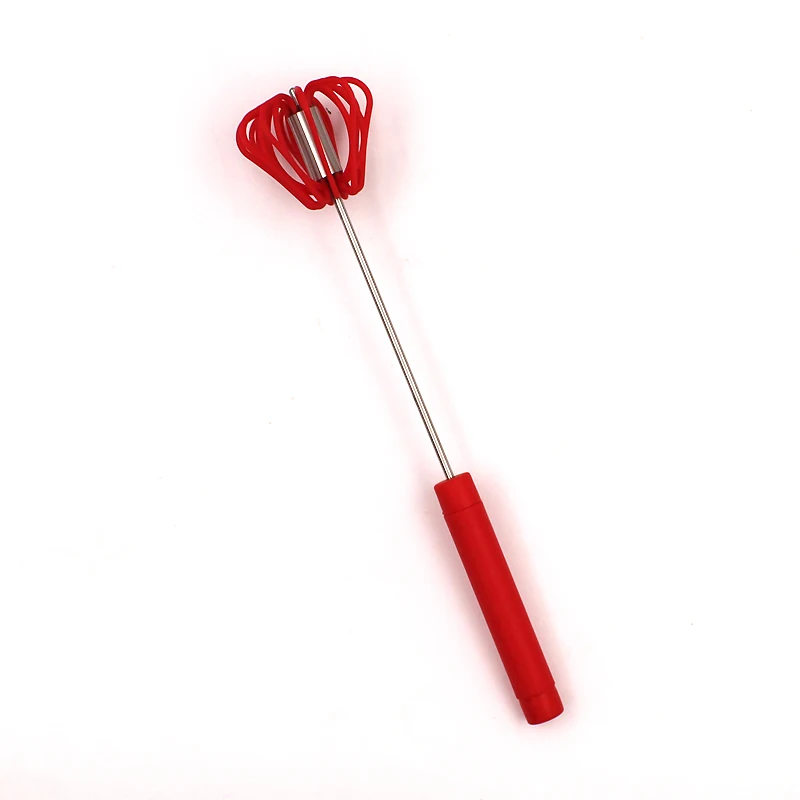 wholesale Semi-automatic Stainless Steel Function Of Egg Beater Mixer For Kitchen Rotary Egg Hand Whisk
