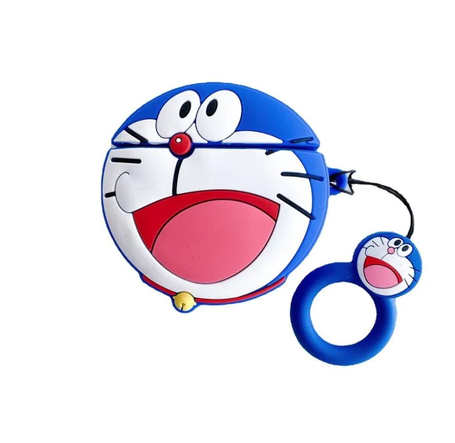 For Airpods 1 2 Pro 3D Cartoon Dora emon Case Cover Shell