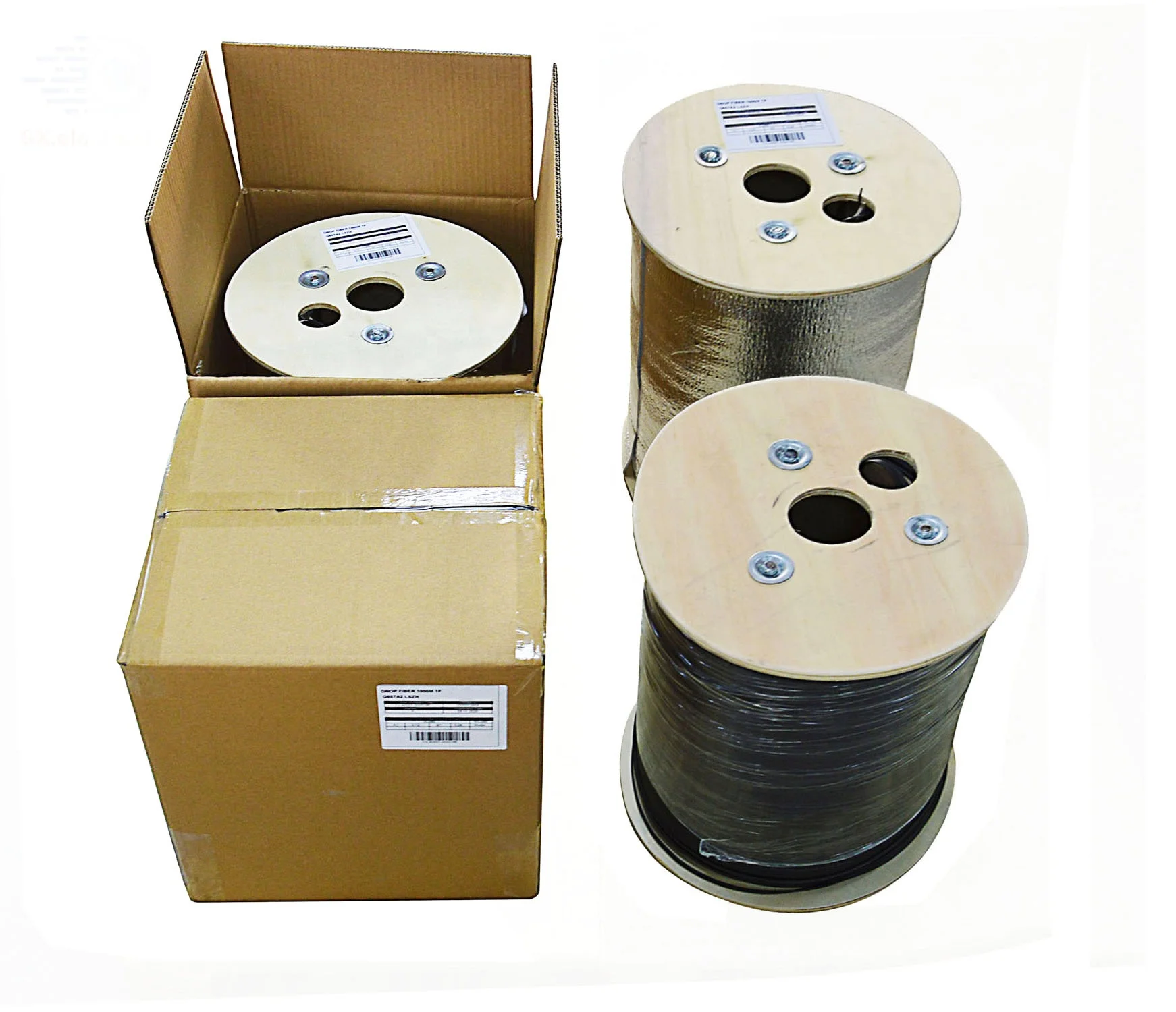 High Quality 0.45 Steel wire 1.0 FRP black g657A1 A2 Ftth 1 2 4 8 core Fiber Optic Outdoor drop Cable