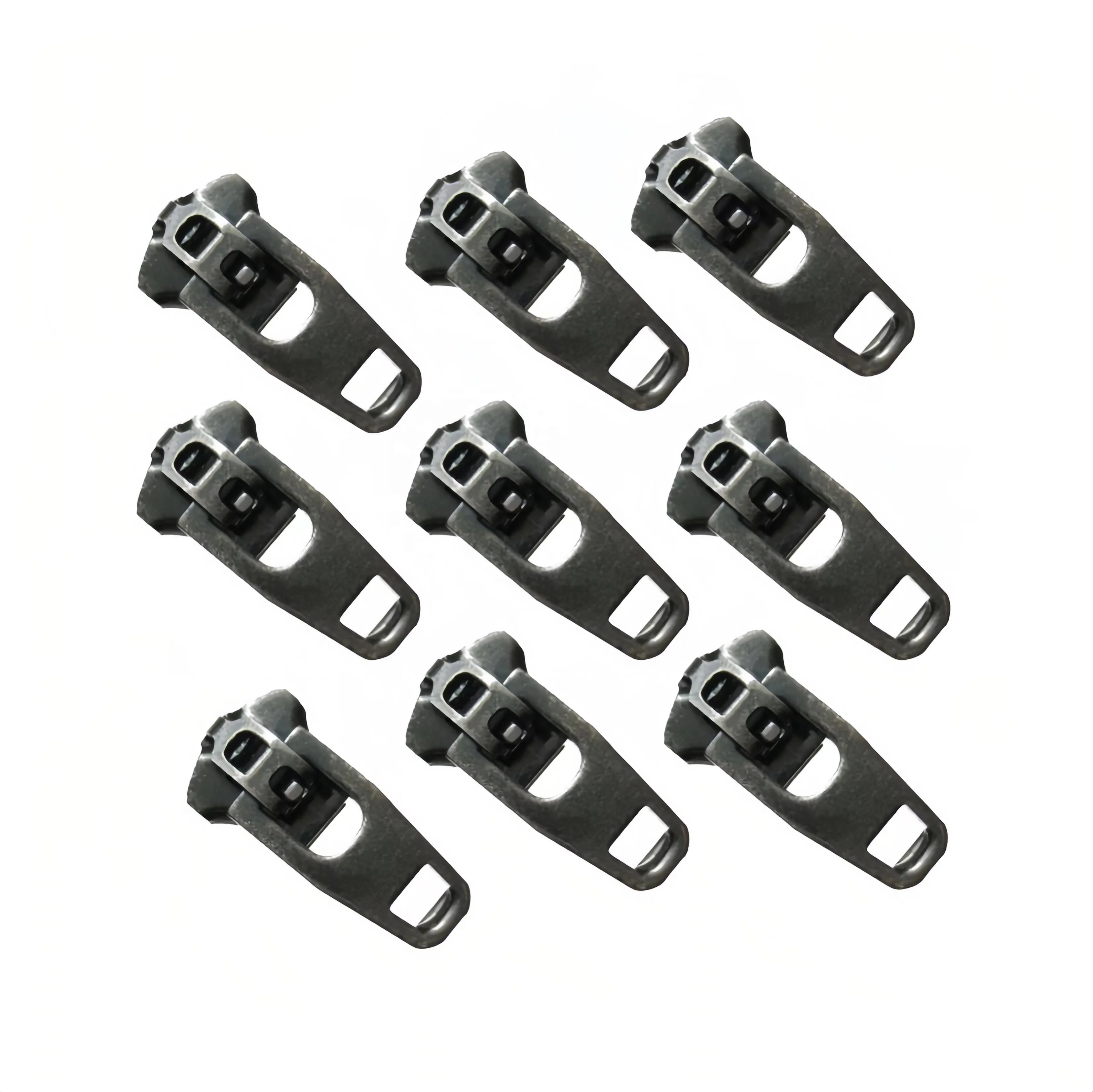 Support Customization Sizes 4.5 Yg Stainless Steel Zip Puller For Jeans Nylon Zipper Manufacturers SS 3 YG Zipper Slider Pulls