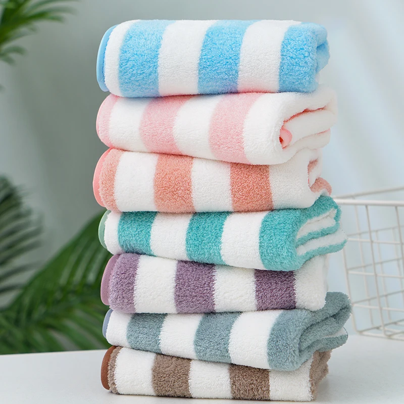 Wholesale price monogrammed initial shabby chic  warp knitted coral velvet towels high quality microfiber hand towels