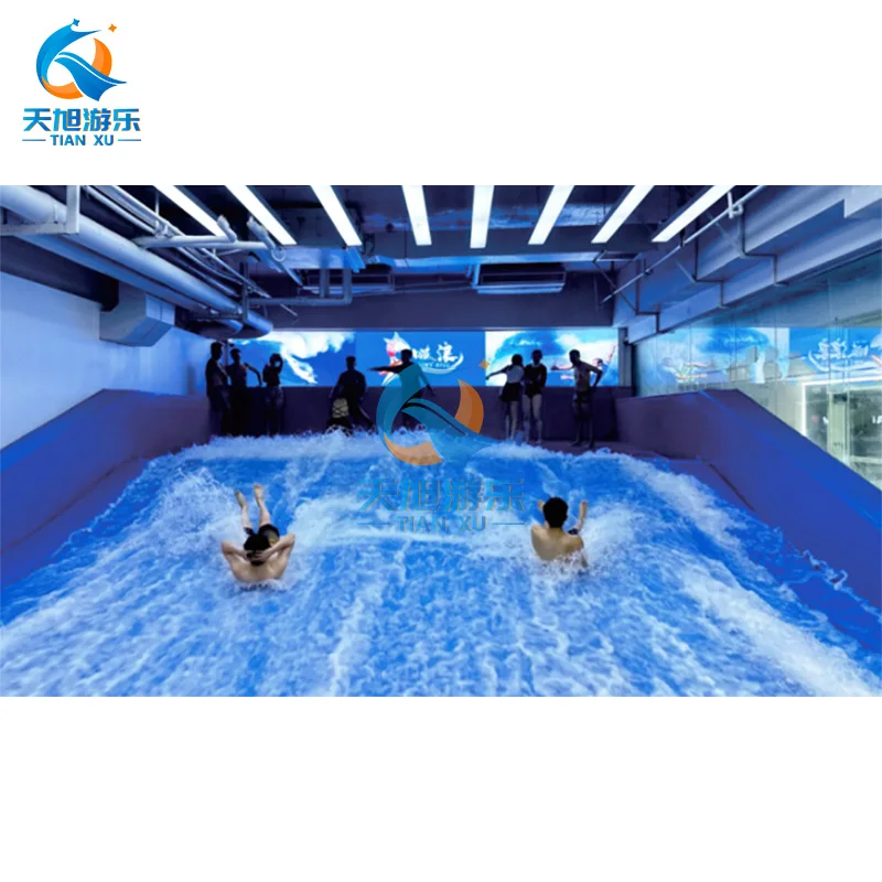 OEM High Quality Surf Simulator Machine Wholesale Wave Pool Equipment Flow Rider Wave Surfing Gear for Water Parks