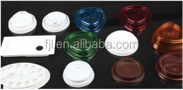 PET automatically plastic fruit container cover lid cup sealer making plastic thermoforming machines