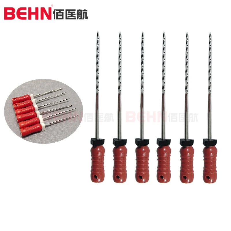 Endodontic File 21Mm Dental K File/Spreaders 25Mm NITI Endo Root Canal Hand Files #15-40 Dental Supply