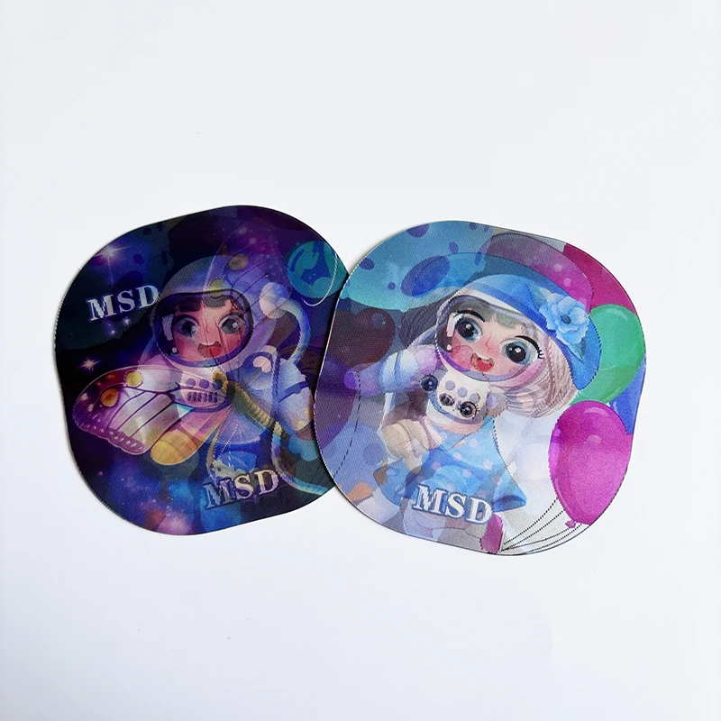 Custom 3D Motion Lenticular Printing Die Cut Stickers Anime 3 Changes Lenticular Stickers For Decoration