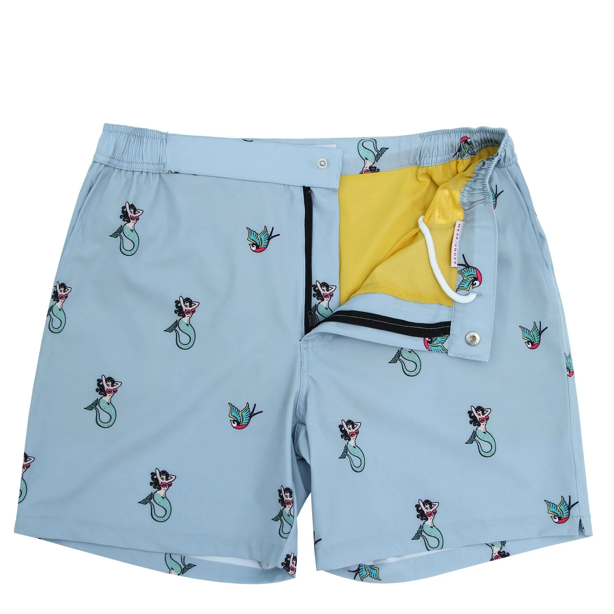High quality wholesale custom beach  polyester men swimming shorts with waterproof shorts