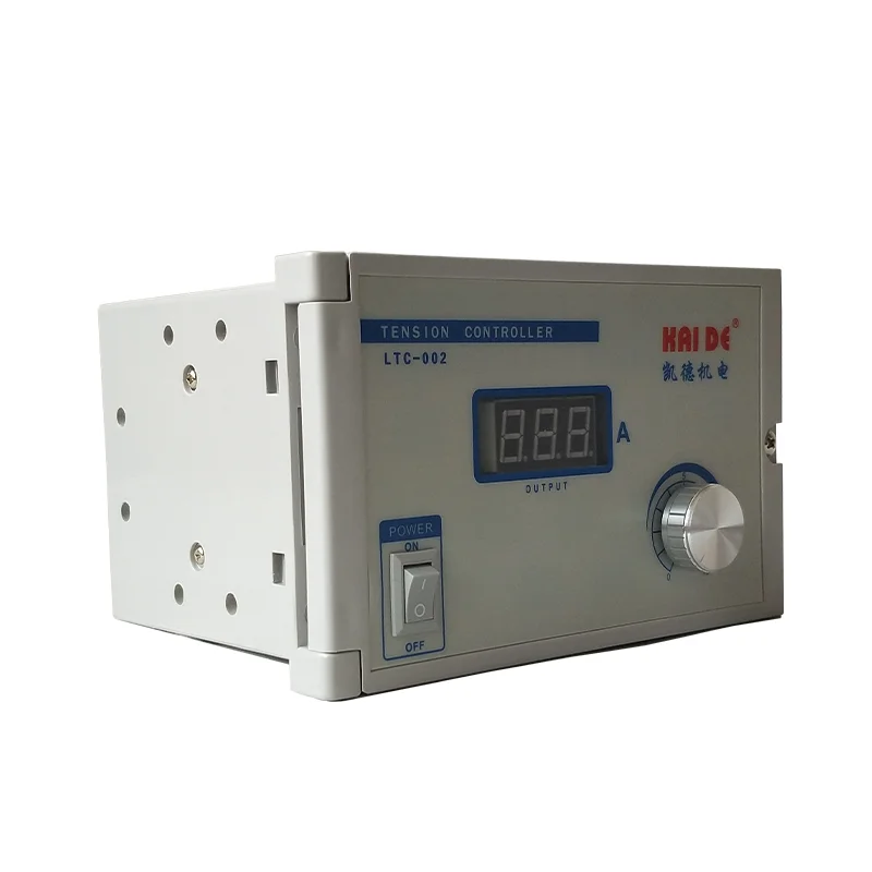 Factory Outlet 0-24VDC/4A Grounding Manual Web Digital Taper Tension Controller System For Printing Machine