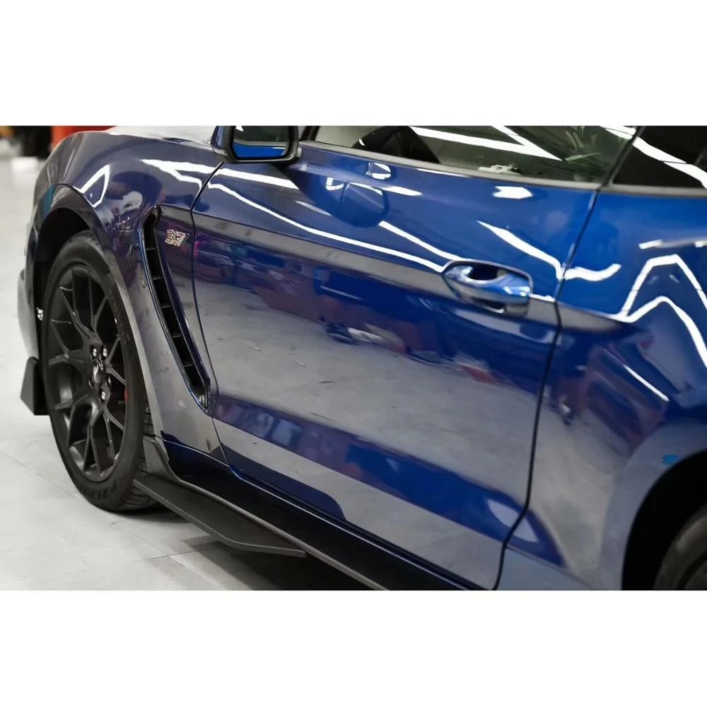 MP Concepts GT500 style Rocker Panels Side Skirt - Unpainted (15-19 GT, EcoBoost, V6)
