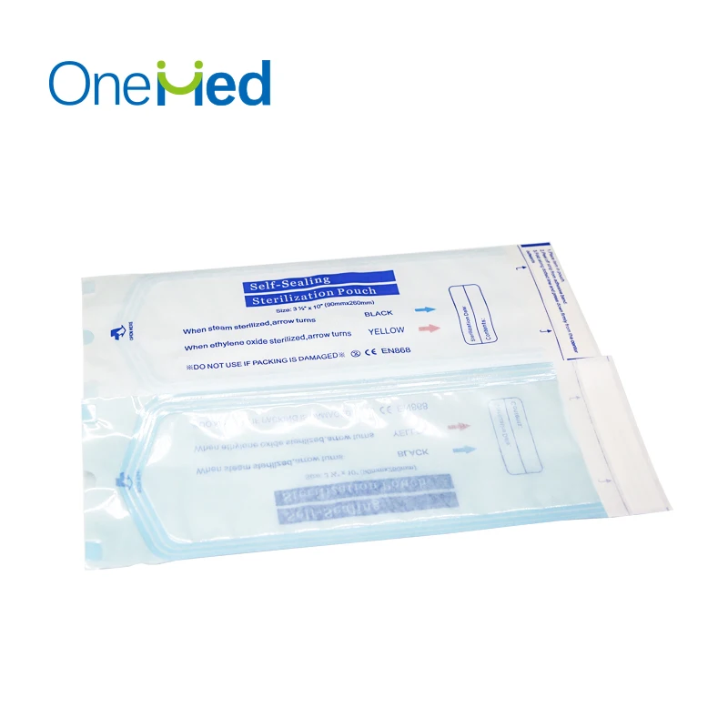 
Dupont Tyvek paper with Low price Self sealing sterilize packaging sterilization pouch 