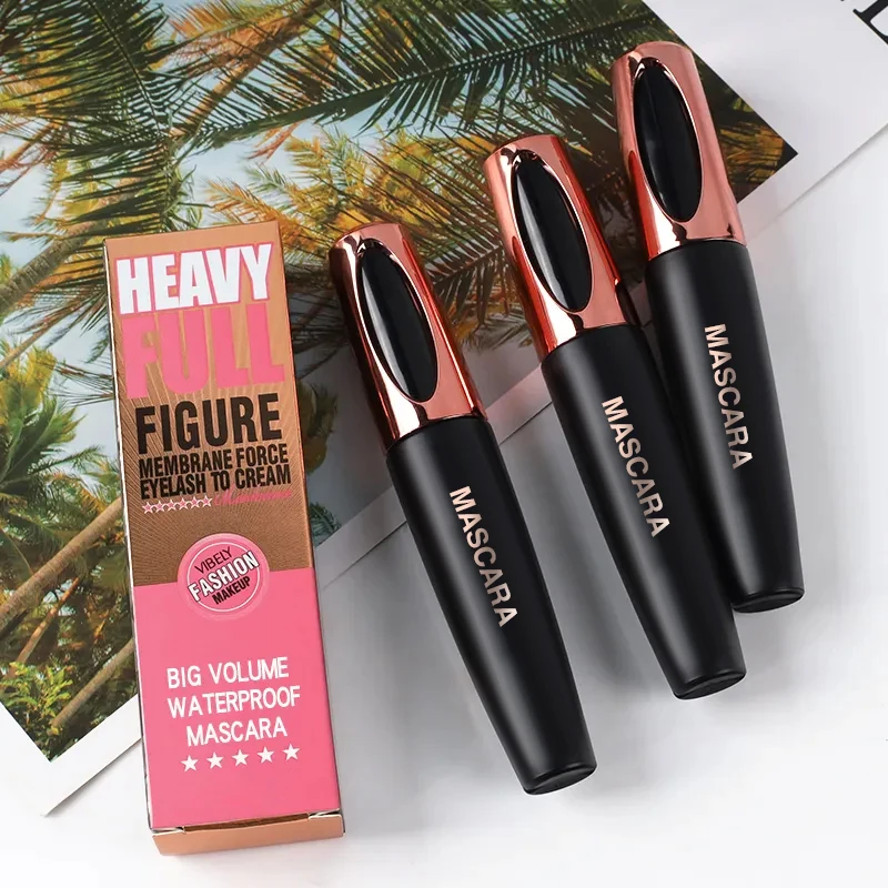 Wholesale Custom private label 4D Mascara  not smudge long thick rich waterproof eyelash Mascara (new)  custom logo