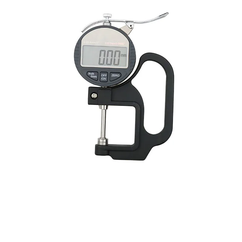 Wholesale 0-10mm/0-25mm Digital Display Hundred Thousand Thickness Gauge Meter Applicable to Paper Film Cloth Cable Gauge