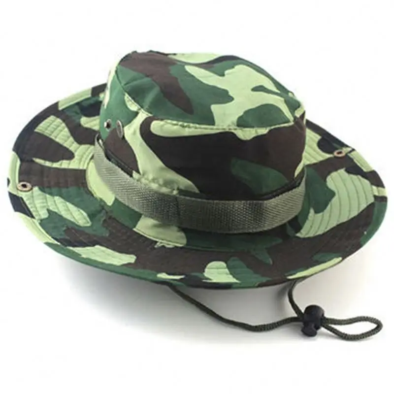 Custom Hunting Red Desert6color Fisherman Bucket Hat Shrot Brim Camo