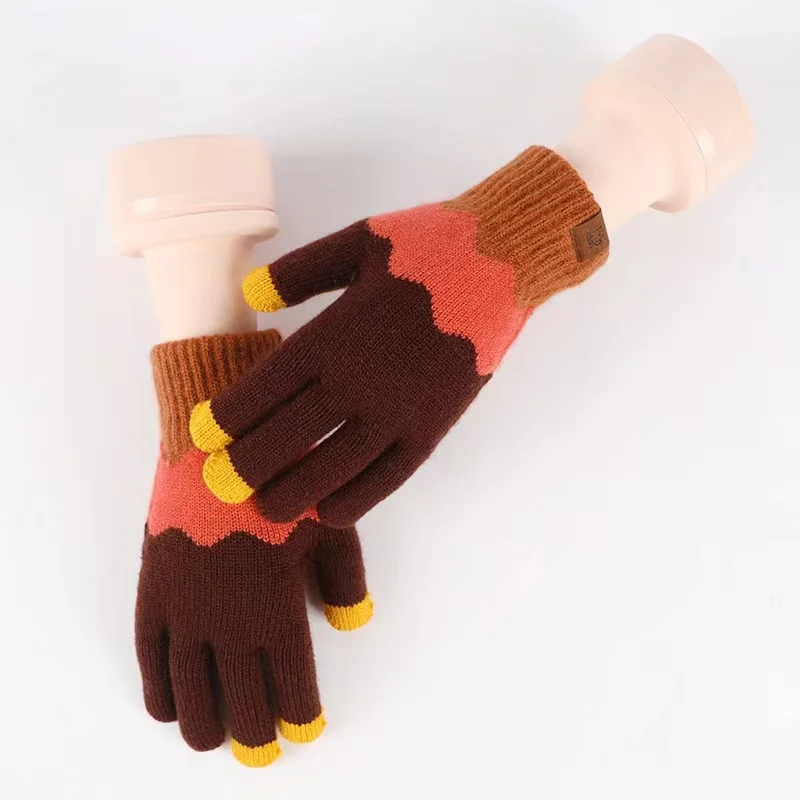 Winter Glove Unisex Warmer Magic Knitted Acrylic Gloves Touch Screen