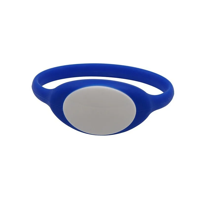 Custom RFID NFC Elastic Fabric 13.56MHz / 125KHz Bracelet for Cashless Payment